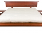 Custom Headboard Sakura bedframe and sidetables in West Australian Jarrah